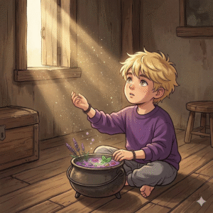 Raio de sol atravessando uma janela simples em Montes Claros, iluminando partículas de poeira no ar.