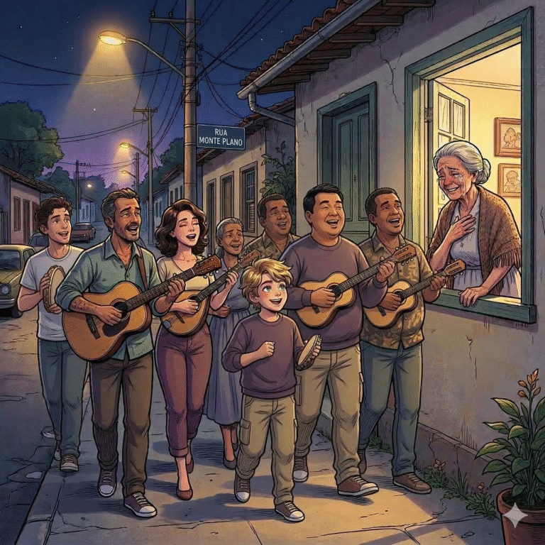 Serenata na madrugada de Montes Claros