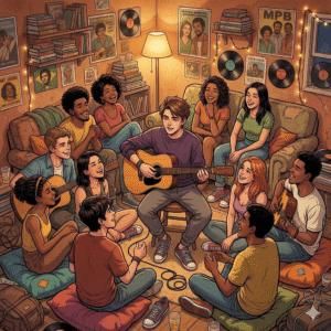 Apartamento minúsculo em Copacabana em sarau