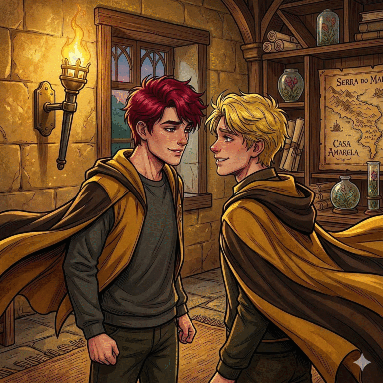 Uma história de amor numa escola de magia