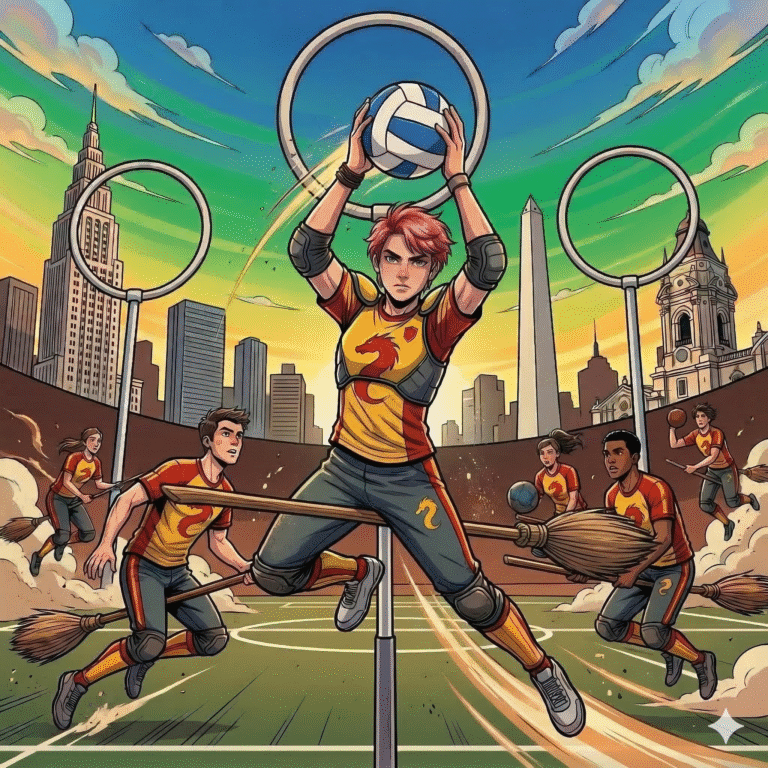 Quadball com os Dragões