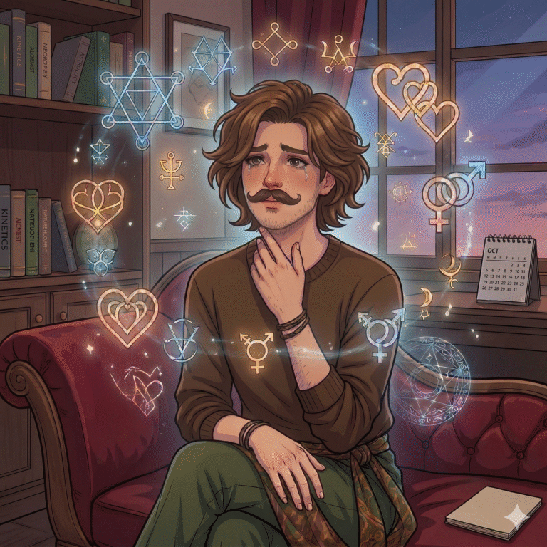 Sessão de terapia com camadas mágicas